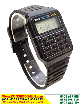 Đồng hồ Casio học Sinh _Casio CA-53W-1Z; Đồng hồ điện tử Casio DATABANK CA-53W-1Z chính hãng| TẠM HẾT HÀNG 